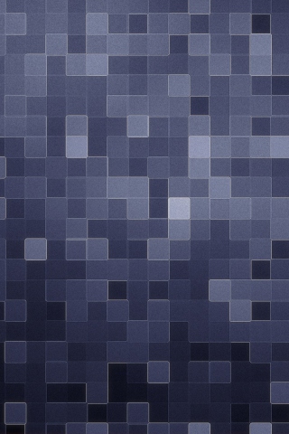 Screenshot №1 pro téma Dark Blue Squares 320x480