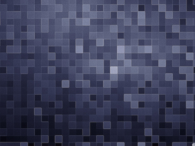 Screenshot №1 pro téma Dark Blue Squares 640x480