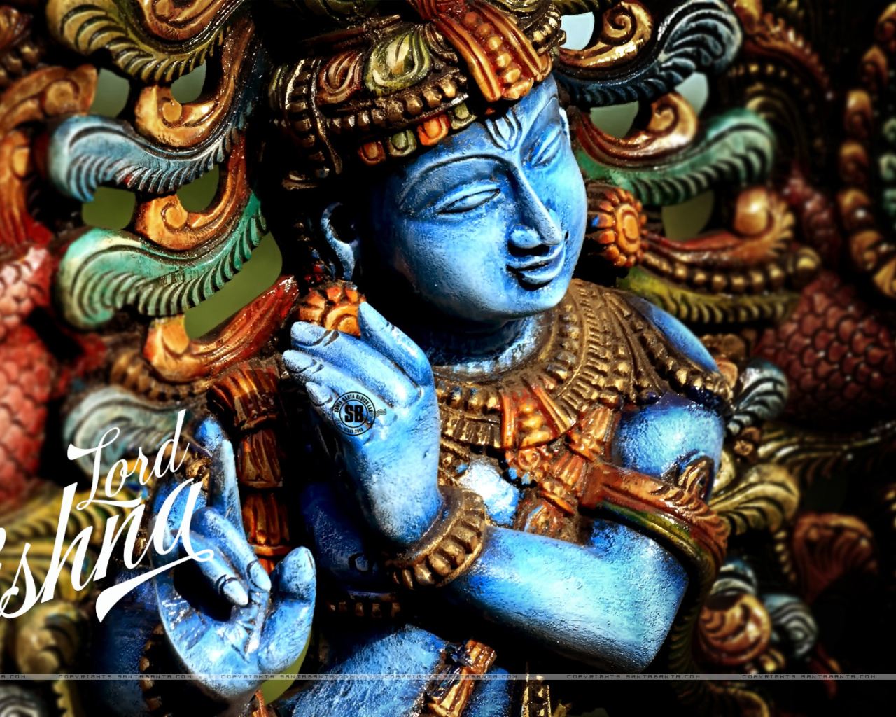 Das Lord Krishna Wallpaper 1280x1024