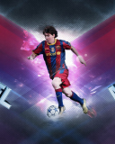 Screenshot №1 pro téma Lionel Messi 128x160