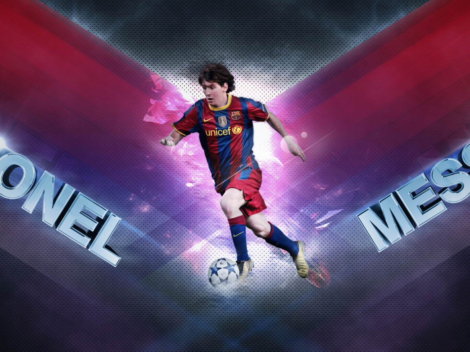 Fondo de pantalla Lionel Messi 1600x1200