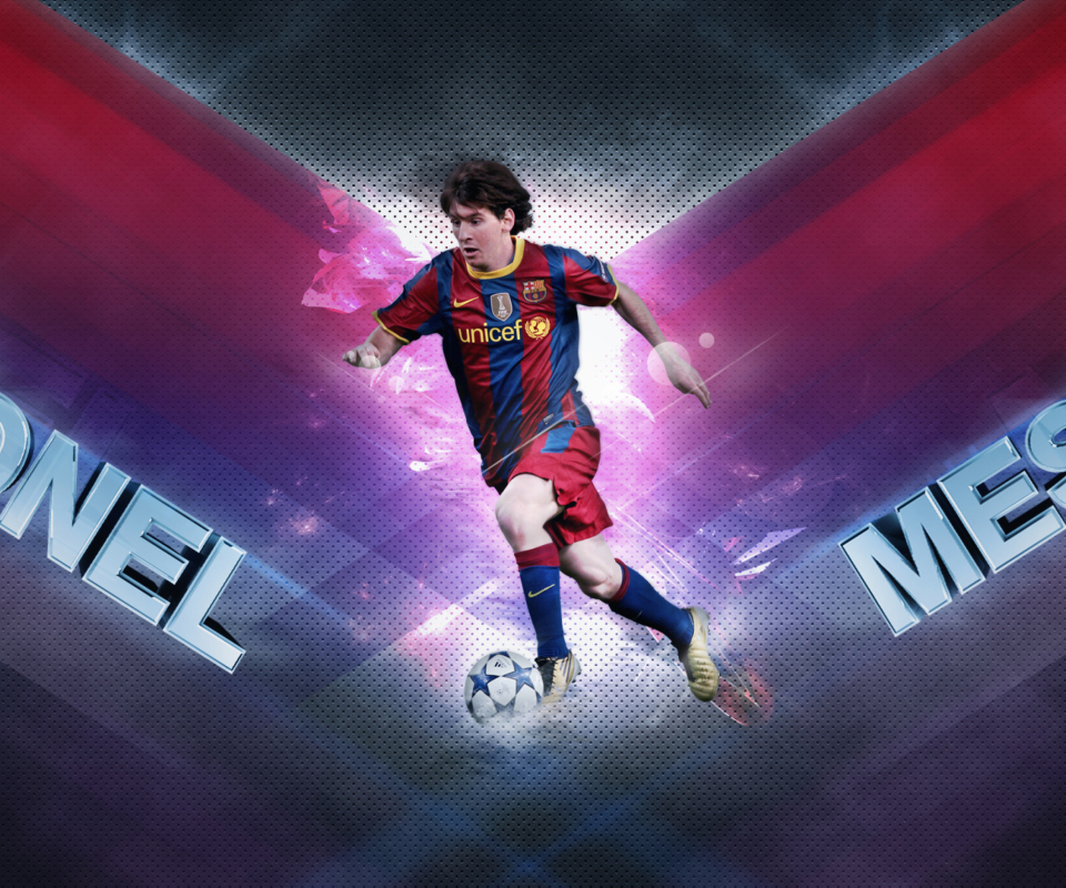 Fondo de pantalla Lionel Messi 960x800