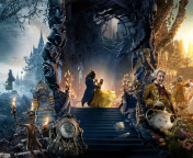 Das Beauty and the Beast Dance and Song Wallpaper 176x144