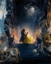 Das Beauty and the Beast Dance and Song Wallpaper 176x220