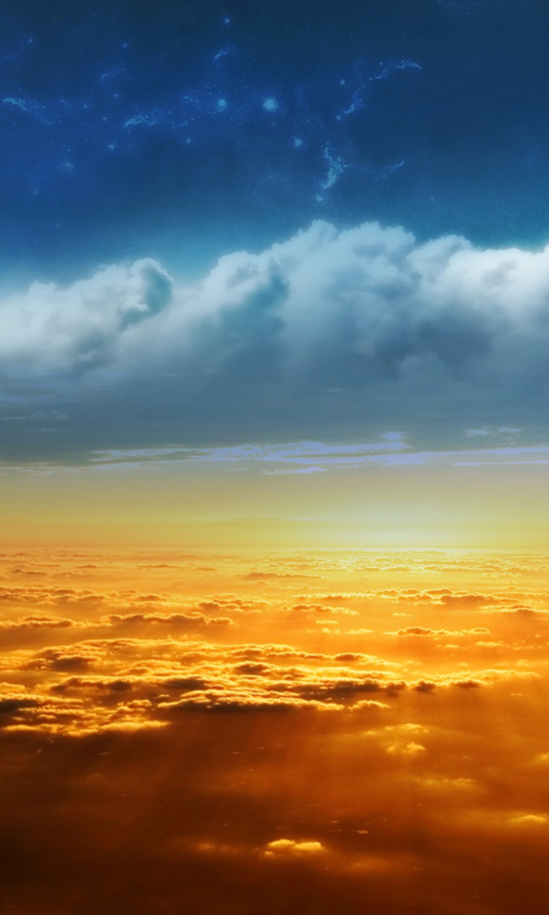 Behind The Clouds wallpaper 768x1280