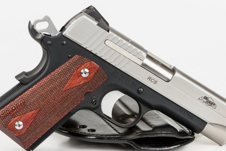 Sig Sauer 1911 Pistol wallpaper