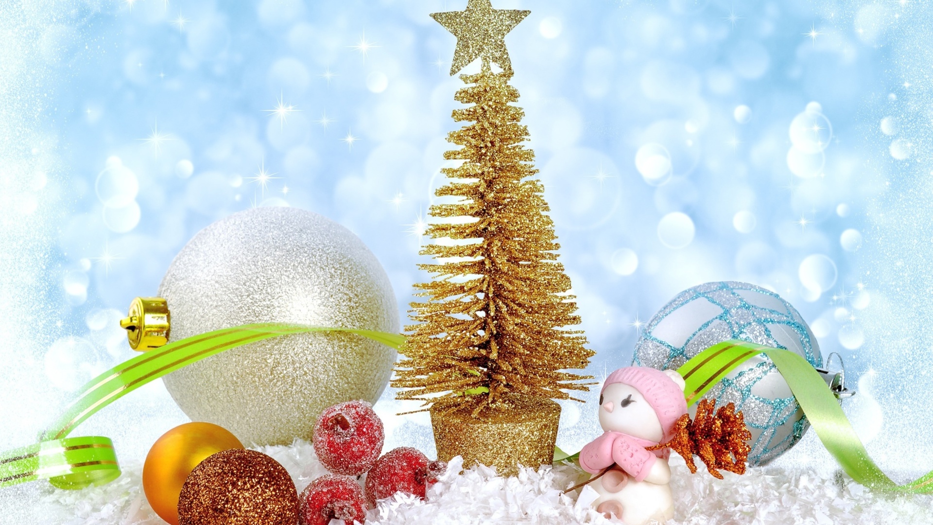 Christmas gifts wallpaper 1920x1080