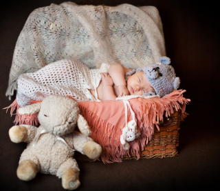 Little Baby Sleep sfondi gratuiti per iPad Air