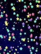 Screenshot №1 pro téma Colorful Stars 132x176