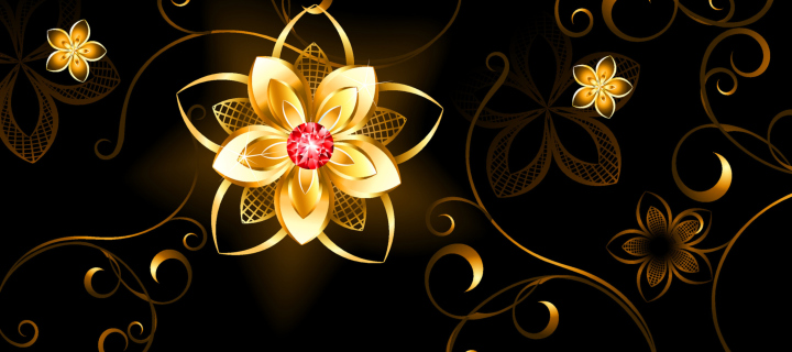 Golden Flowers screenshot #1 720x320