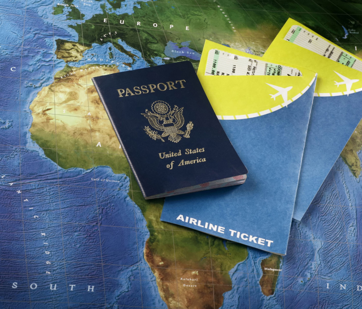 Das World Travel Tourism - Passport Visa Wallpaper 1200x1024