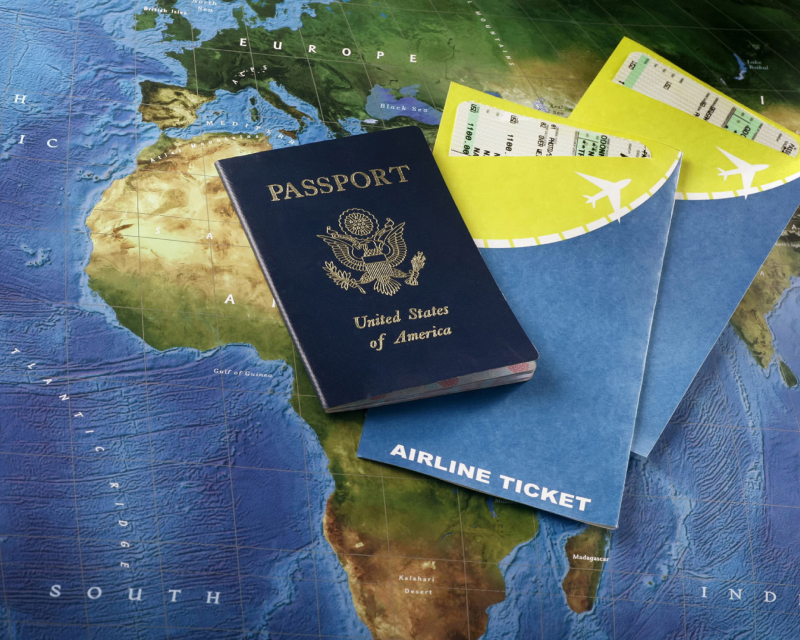 Обои World Travel Tourism - Passport Visa 1600x1280