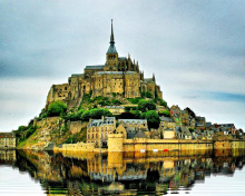 Screenshot №1 pro téma Normandy, Mont Saint Michel 220x176
