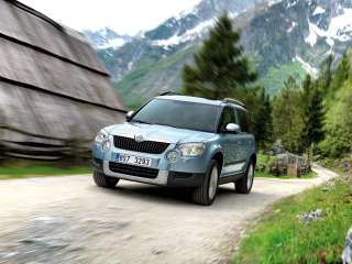 Skoda Yeti wallpaper 320x240