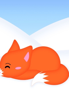 Das Firefox Logo Wallpaper 240x320