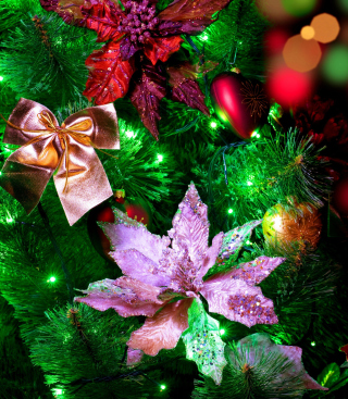 Christmas Decorations - Obrázkek zdarma pro 132x176