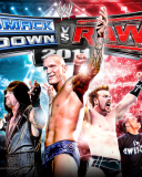 Smackdown Vs Raw - Royal Rumble wallpaper 128x160