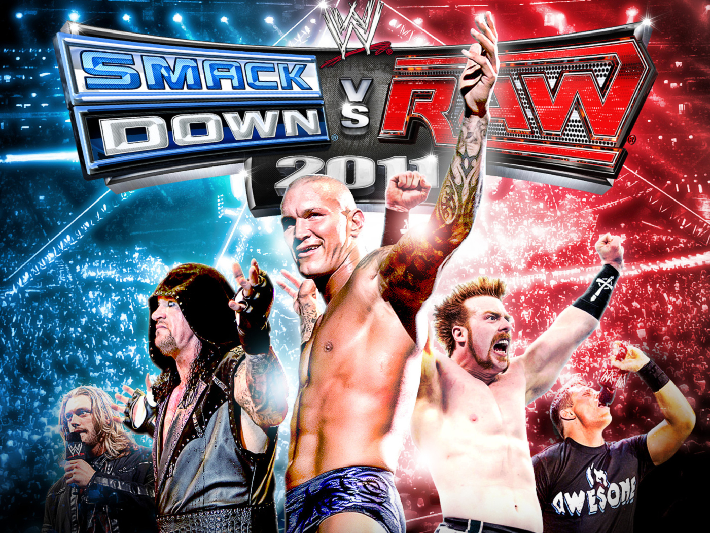 Fondo de pantalla Smackdown Vs Raw - Royal Rumble 1400x1050