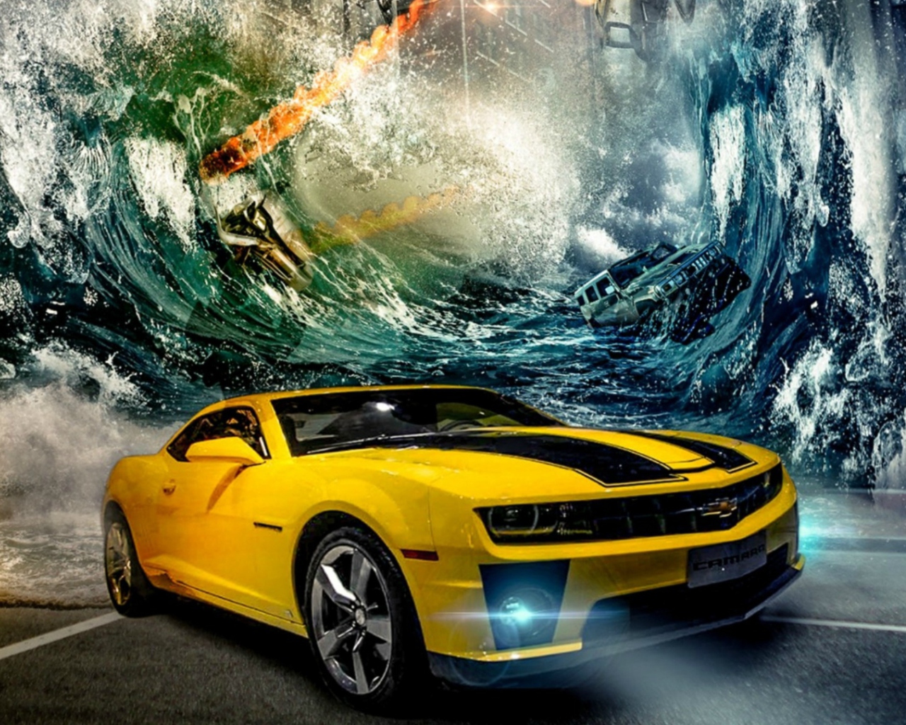 Обои Bumblebee 1280x1024