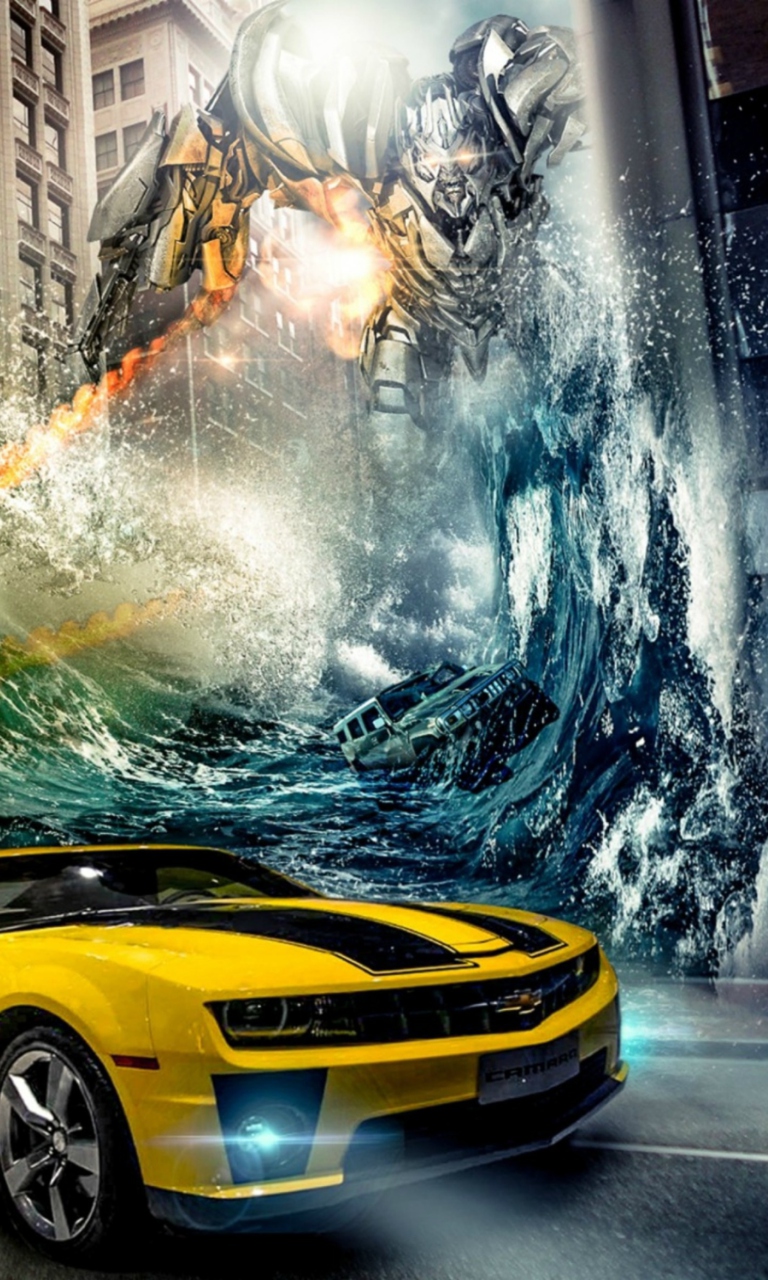 Fondo de pantalla Bumblebee 768x1280