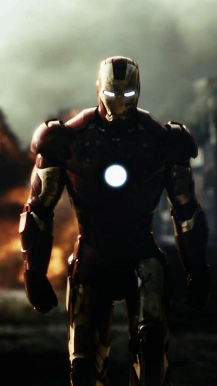 Fondo de pantalla Iron Man 750x1334
