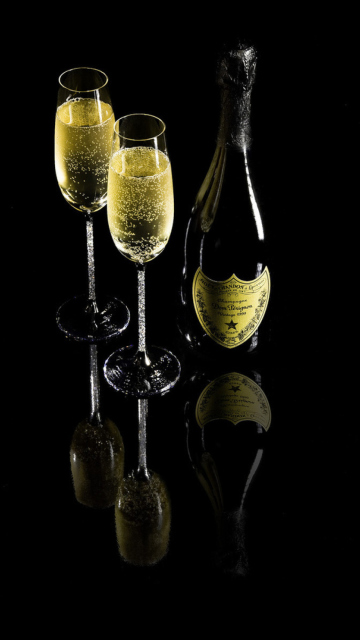 Dom Perignon Champagne wallpaper 360x640