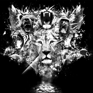 King Of Animals - Obrázkek zdarma pro 1024x1024