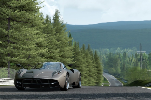 Screenshot №1 pro téma Sport Car On Road 480x320