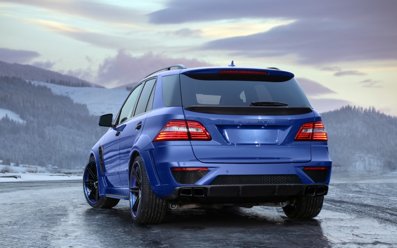 Fondo de pantalla 2012 Mercedes Benz ML63 AMG 1280x800