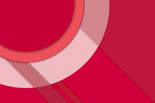 Обои Vector 3d Pink Curved Paper для Android