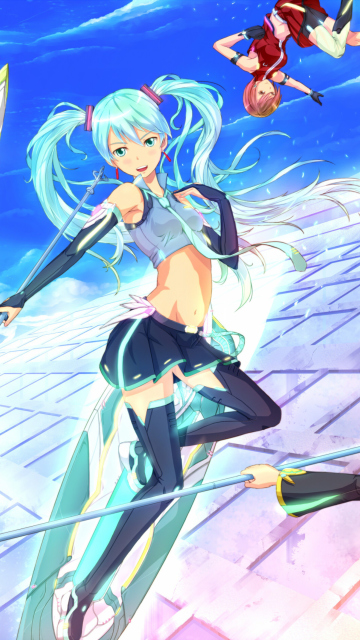 Screenshot №1 pro téma Hatsune Miku Vocaloid 360x640