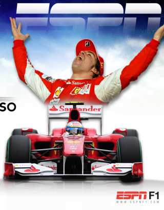 Fernando Alonso - Obrázkek zdarma pro Nokia C-5 5MP