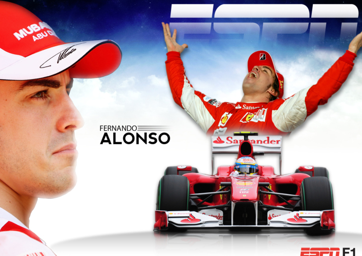 Screenshot №1 pro téma Fernando Alonso