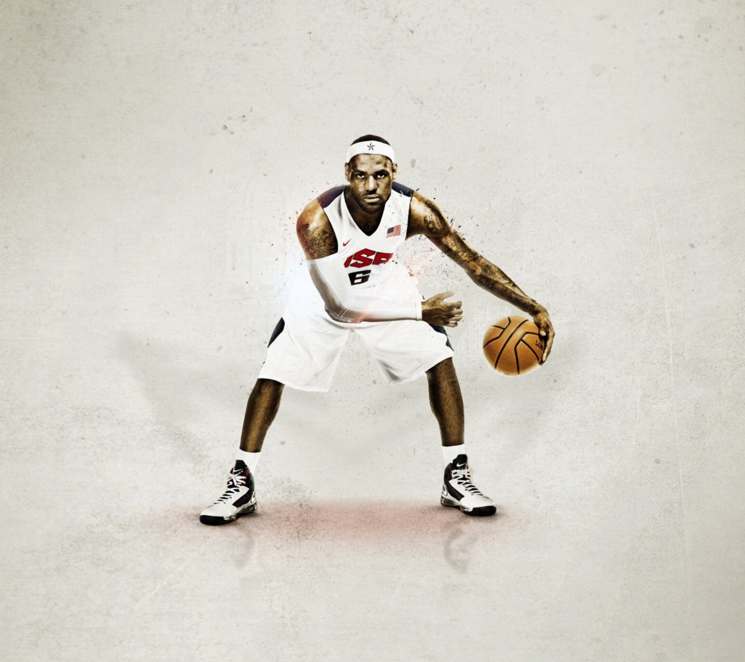 Das Nike USA Basketball Wallpaper 1080x960