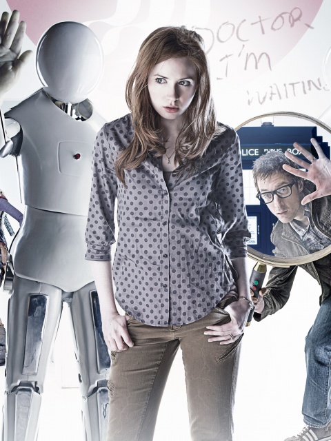 Screenshot №1 pro téma Doctor who, Karen Gillan 480x640