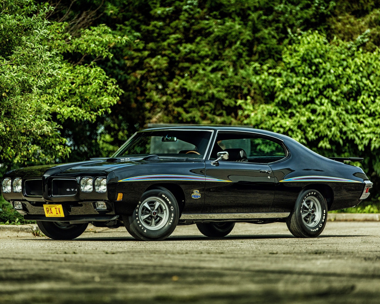 Обои 1970 Pontiac GTO 1280x1024