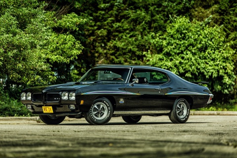 Обои 1970 Pontiac GTO 480x320