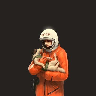 Kostenloses Yuri Gagarin Wallpaper für iPad Air