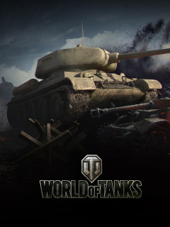 World of tanks T34 85 wallpaper 240x320