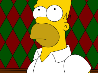 Screenshot №1 pro téma Homer Simpson 320x240