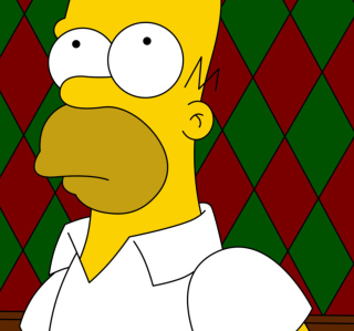 Homer Simpson - Obrázkek zdarma pro iPad mini 2