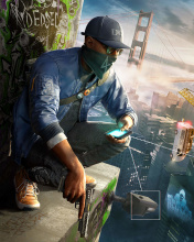 Обои Watch Dogs 2 176x220