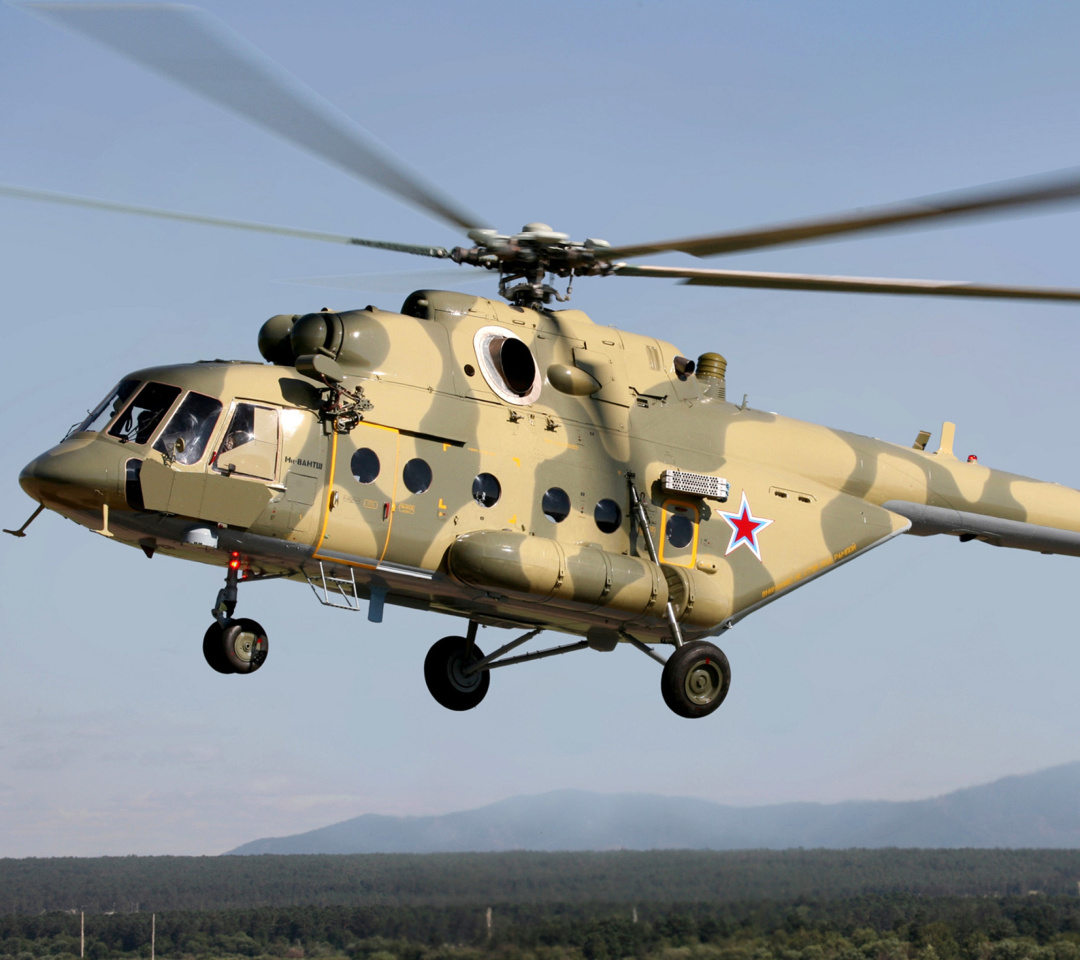 Fondo de pantalla Mil Mi 17 Russian Helicopter 1080x960
