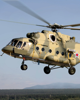 Mil Mi 17 Russian Helicopter - Obrázkek zdarma pro Nokia Asha 306