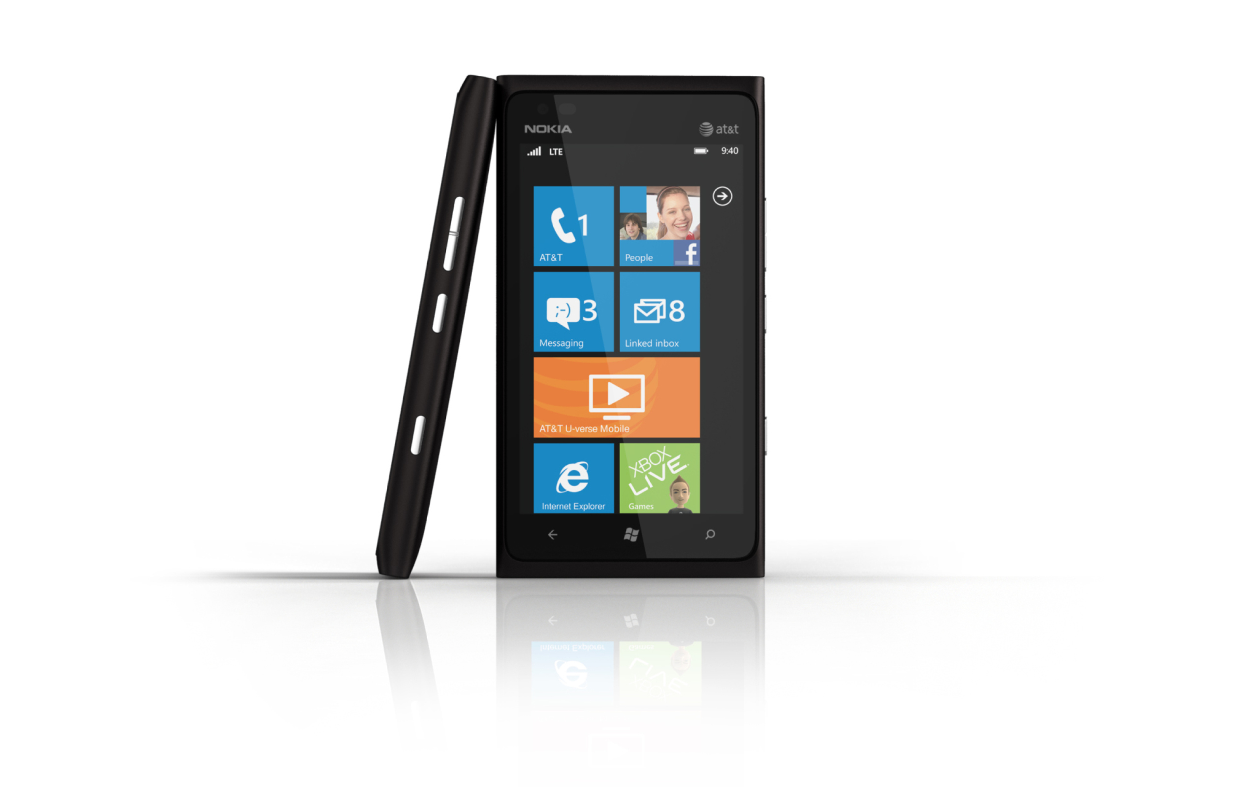 Das Windows Phone Nokia Lumia 900 Wallpaper 2560x1600