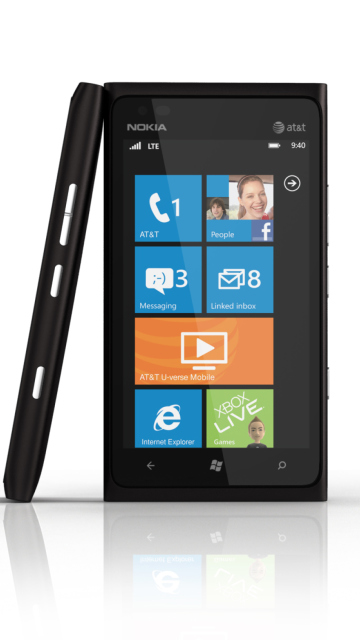 Das Windows Phone Nokia Lumia 900 Wallpaper 360x640