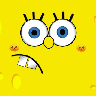 Yellow Spongebob Background for iPad 3