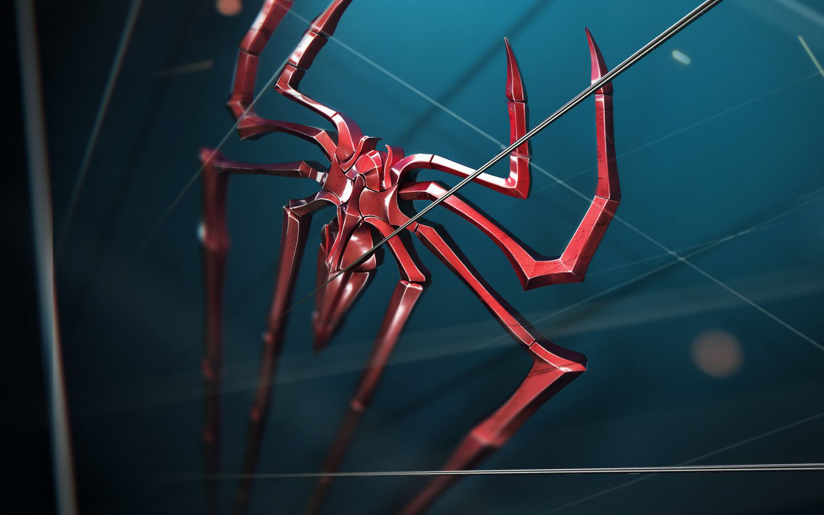 Fondo de pantalla Spider Logo 1680x1050