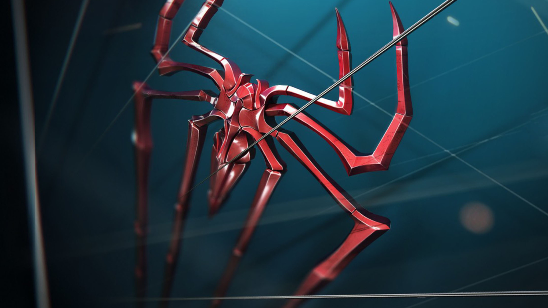 Das Spider Logo Wallpaper 1920x1080