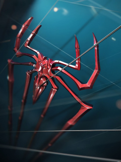 Fondo de pantalla Spider Logo 240x320